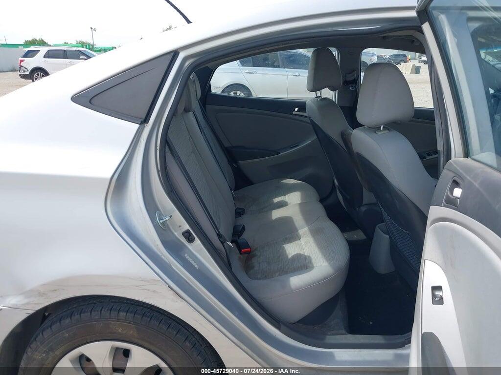 KMHCT4AE6GU011802 2016 HYUNDAI ACCENT photo no. 8