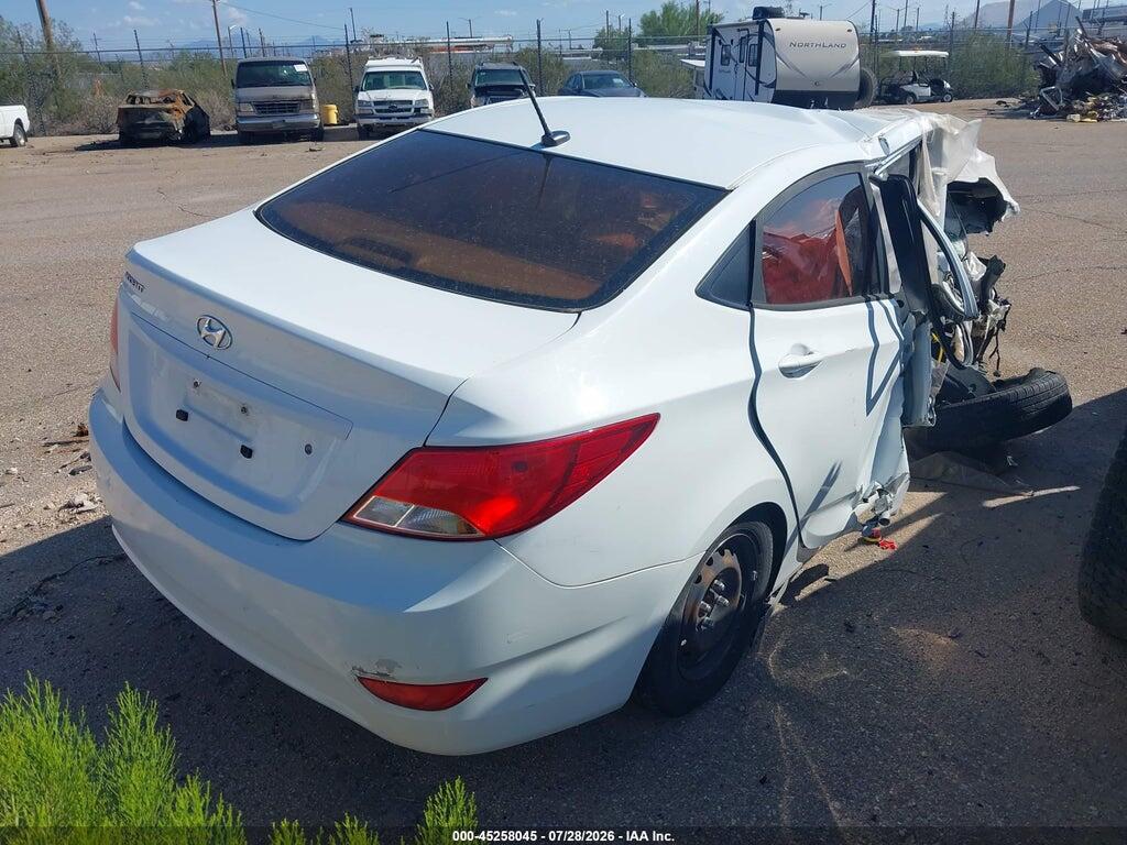 KMHCT4AE2GU094161 2016 HYUNDAI ACCENT photo no. 4