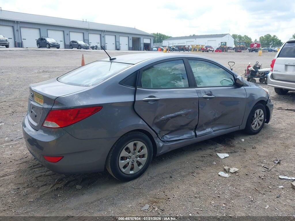 KMHCT4AE1GU131068 2016 HYUNDAI ACCENT photo no. 4