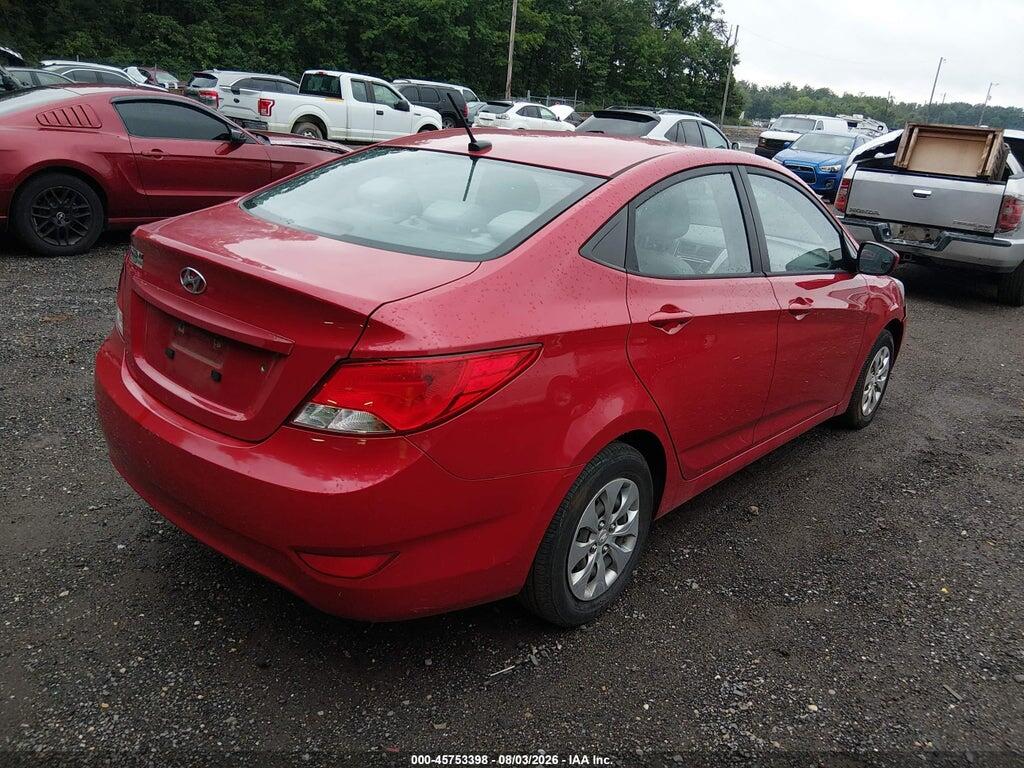 KMHCT4AE5GU072851 2016 HYUNDAI ACCENT photo no. 4