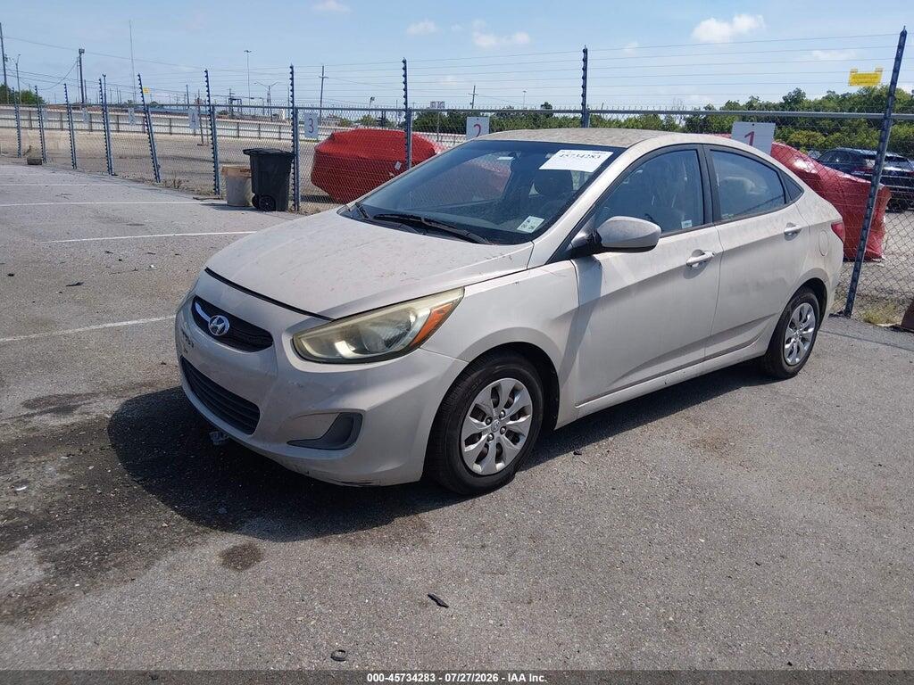 KMHCT4AE1GU956592 2016 HYUNDAI ACCENT photo no. 2