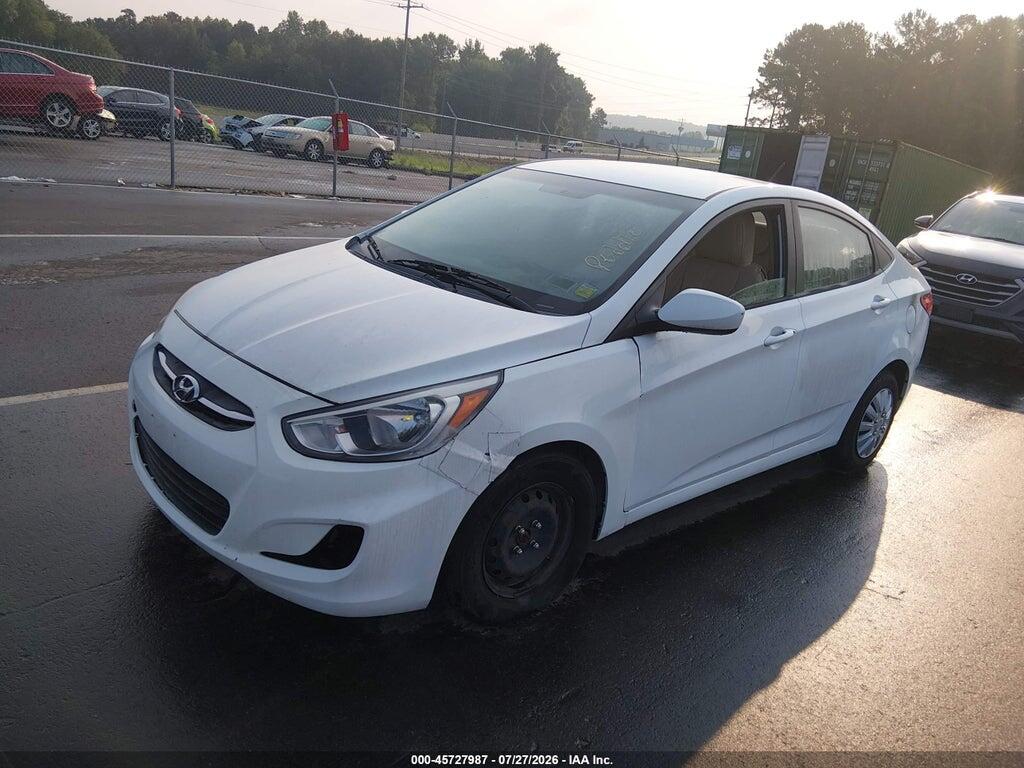 KMHCT4AE6GU047909 2016 HYUNDAI ACCENT photo no. 2