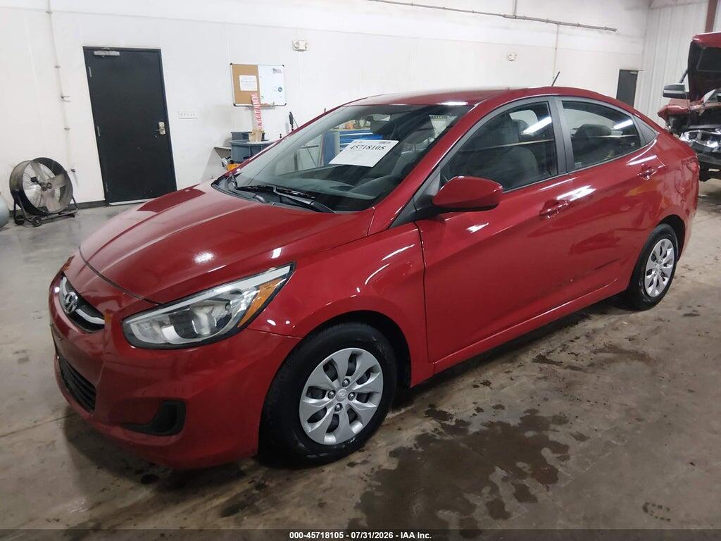 KMHCT4AE3GU045566 2016 HYUNDAI ACCENT photo no. 2