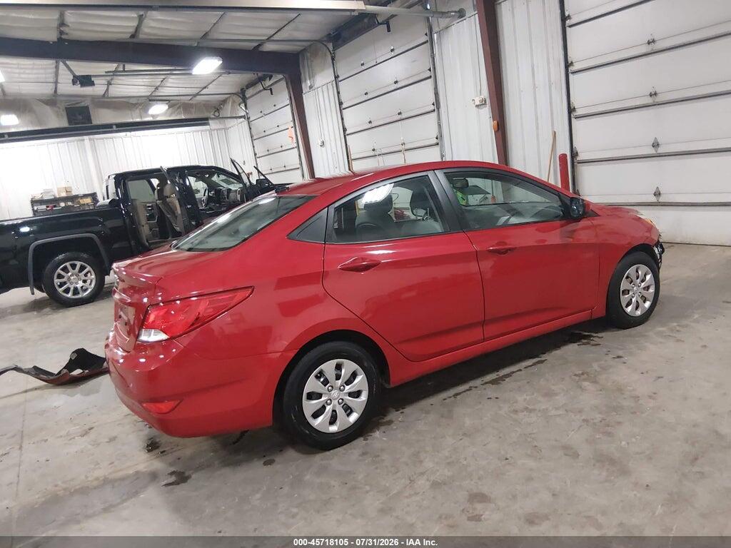KMHCT4AE3GU045566 2016 HYUNDAI ACCENT photo no. 4