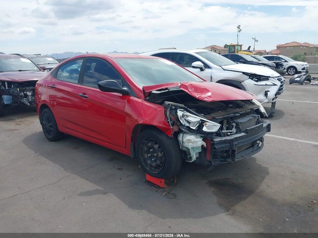 KMHCT4AE4GU078303 2016 HYUNDAI ACCENT photo no. 1