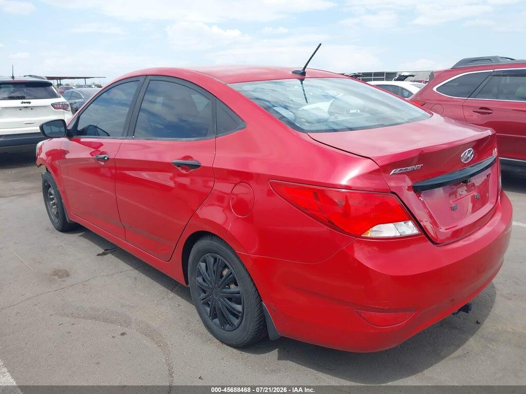 KMHCT4AE4GU078303 2016 HYUNDAI ACCENT photo no. 3