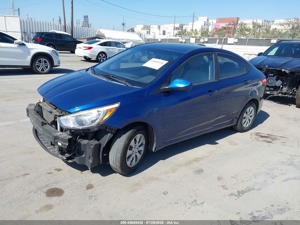 KMHCT4AEXGU044690 2016 HYUNDAI ACCENT photo no. 2