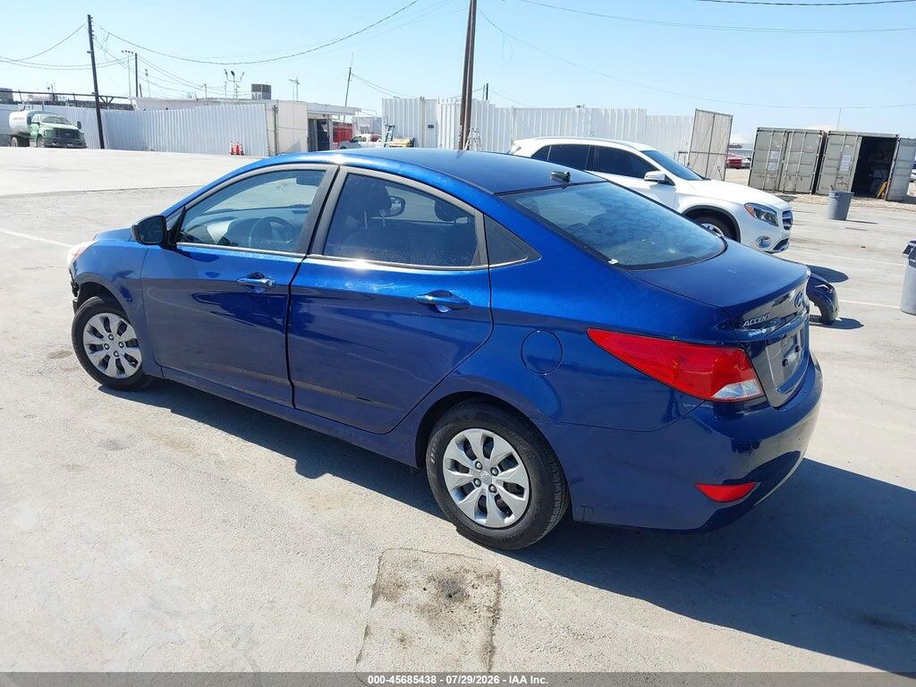 KMHCT4AEXGU044690 2016 HYUNDAI ACCENT photo no. 3