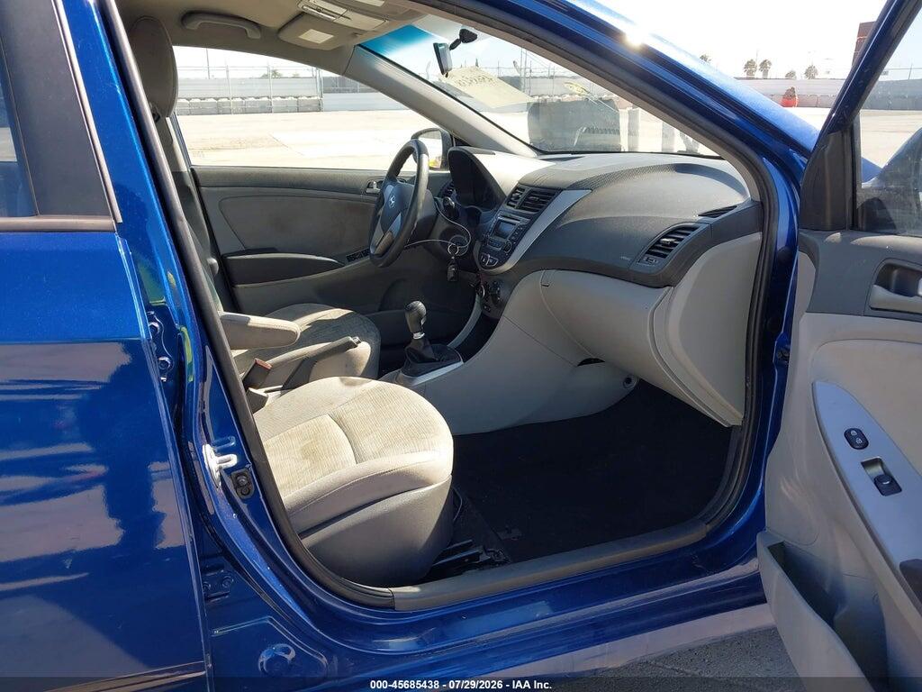 KMHCT4AEXGU044690 2016 HYUNDAI ACCENT photo no. 5