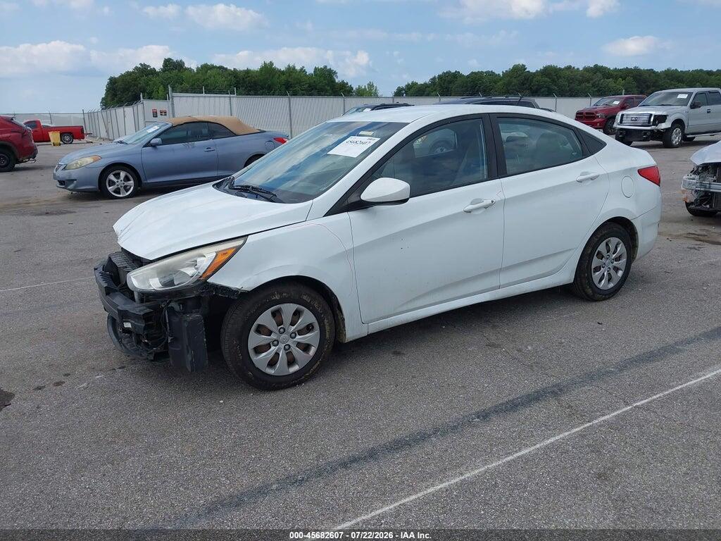 KMHCT4AE9GU115250 2016 HYUNDAI ACCENT photo no. 2