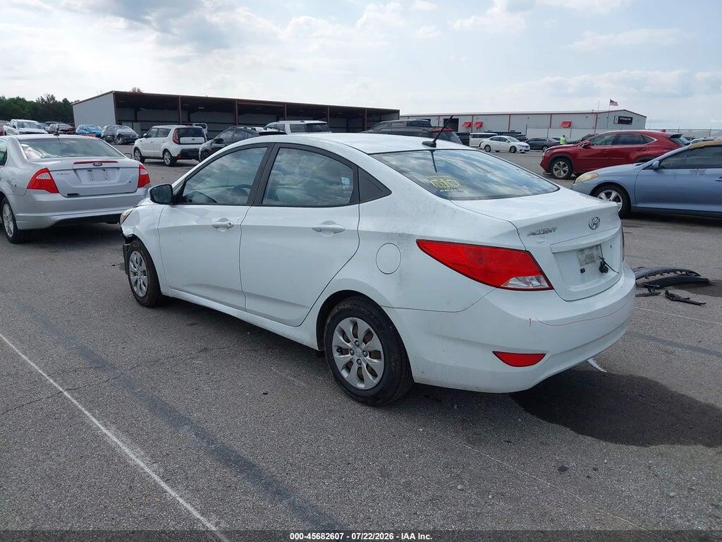 KMHCT4AE9GU115250 2016 HYUNDAI ACCENT photo no. 3