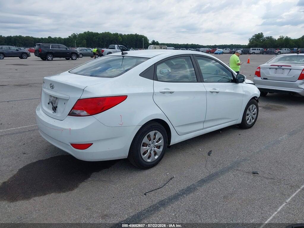 KMHCT4AE9GU115250 2016 HYUNDAI ACCENT photo no. 4