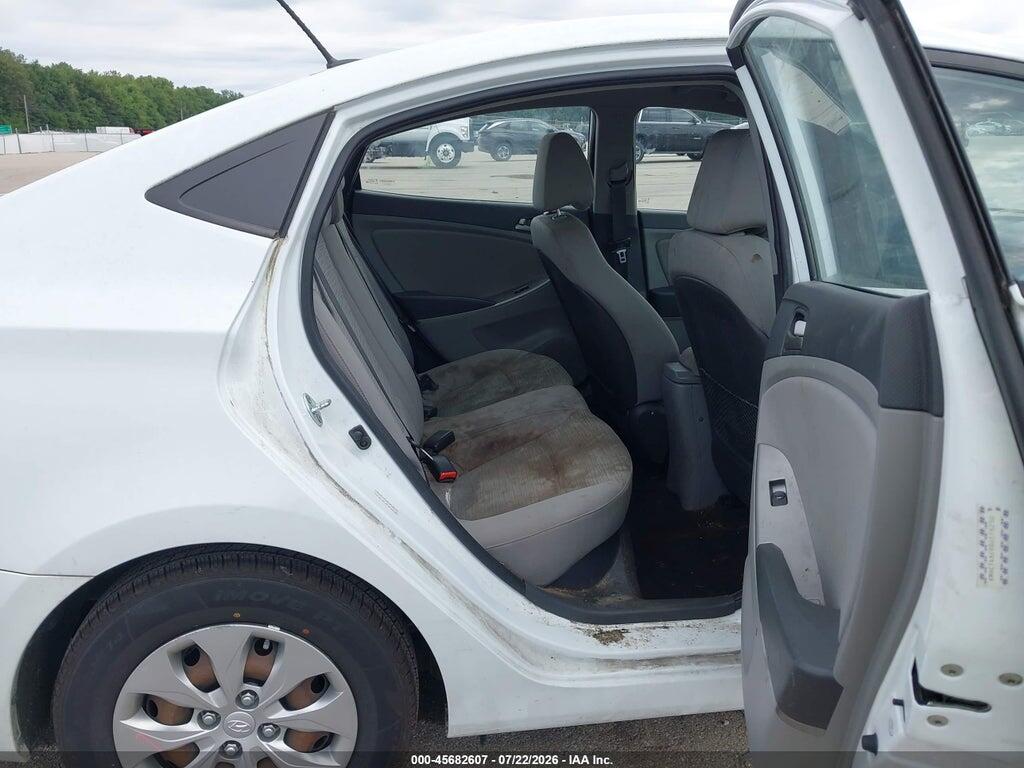 KMHCT4AE9GU115250 2016 HYUNDAI ACCENT photo no. 8
