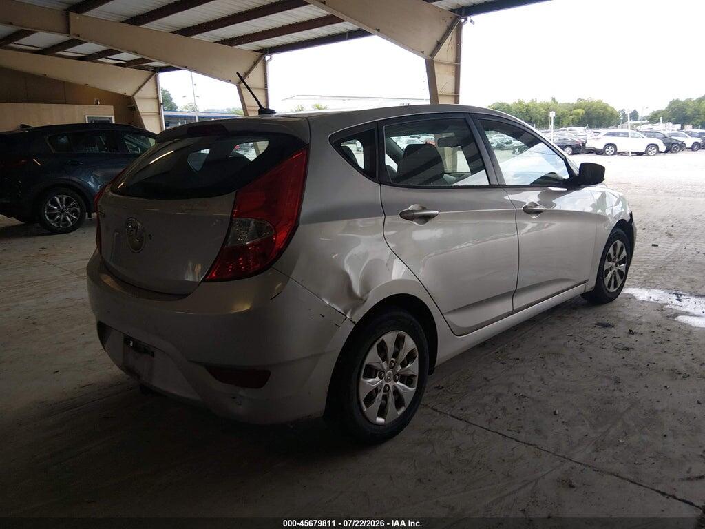 KMHCT5AE7GU279747 2016 HYUNDAI ACCENT photo no. 4