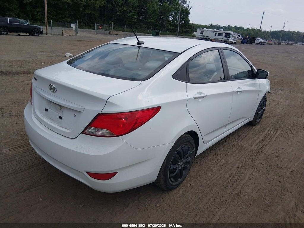 KMHCT4AE3GU974348 2016 HYUNDAI ACCENT photo no. 4