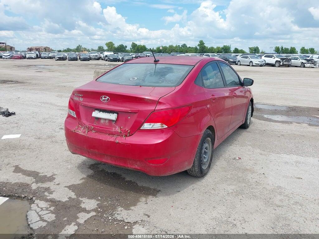 KMHCT4AE3GU123599 2016 HYUNDAI ACCENT photo no. 4