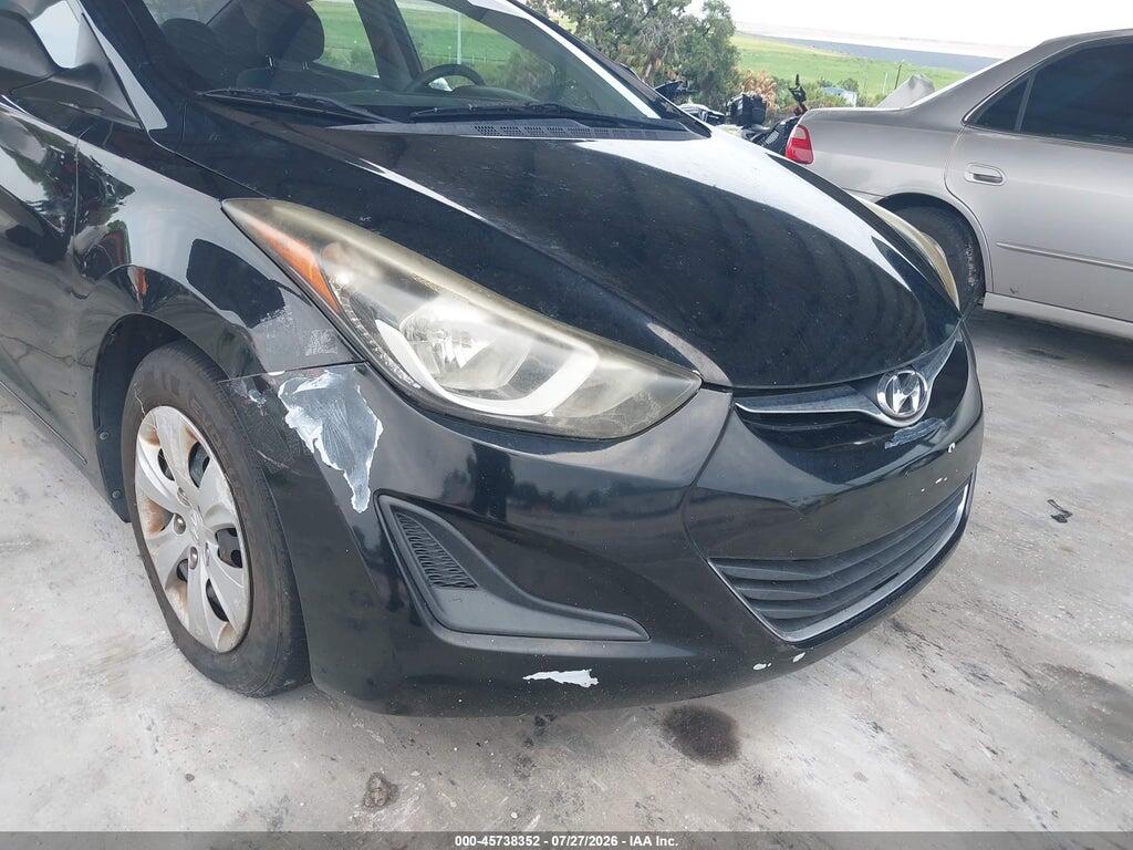5NPDH4AE8GH711924 2016 HYUNDAI ELANTRA photo no. 6