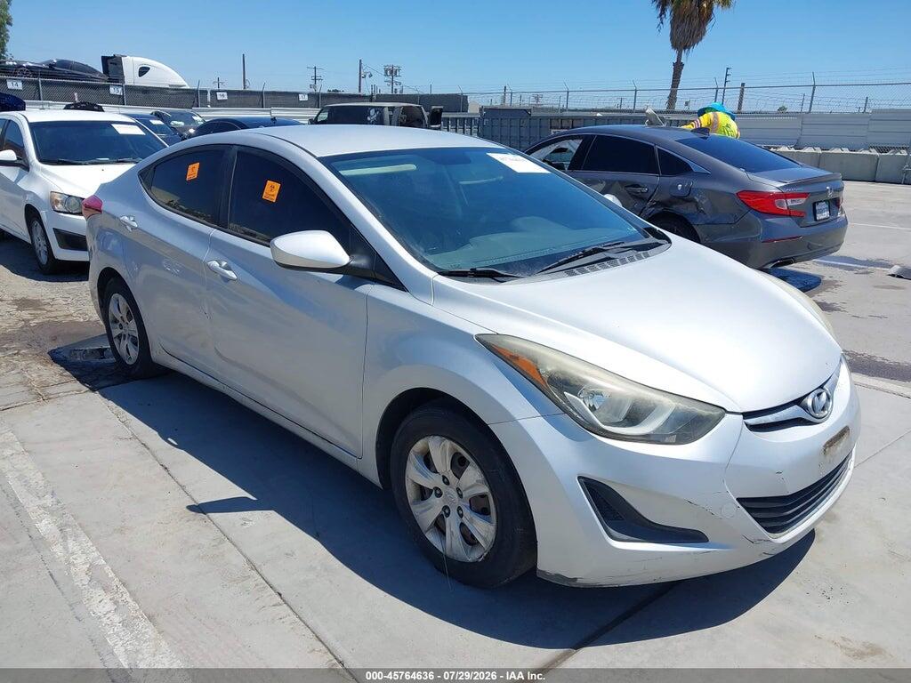 KMHDH4AEXGU475309 2016 HYUNDAI ELANTRA photo no. 1