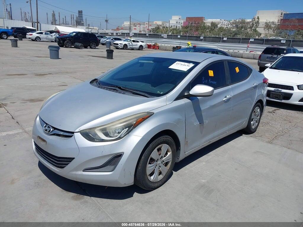 KMHDH4AEXGU475309 2016 HYUNDAI ELANTRA photo no. 2