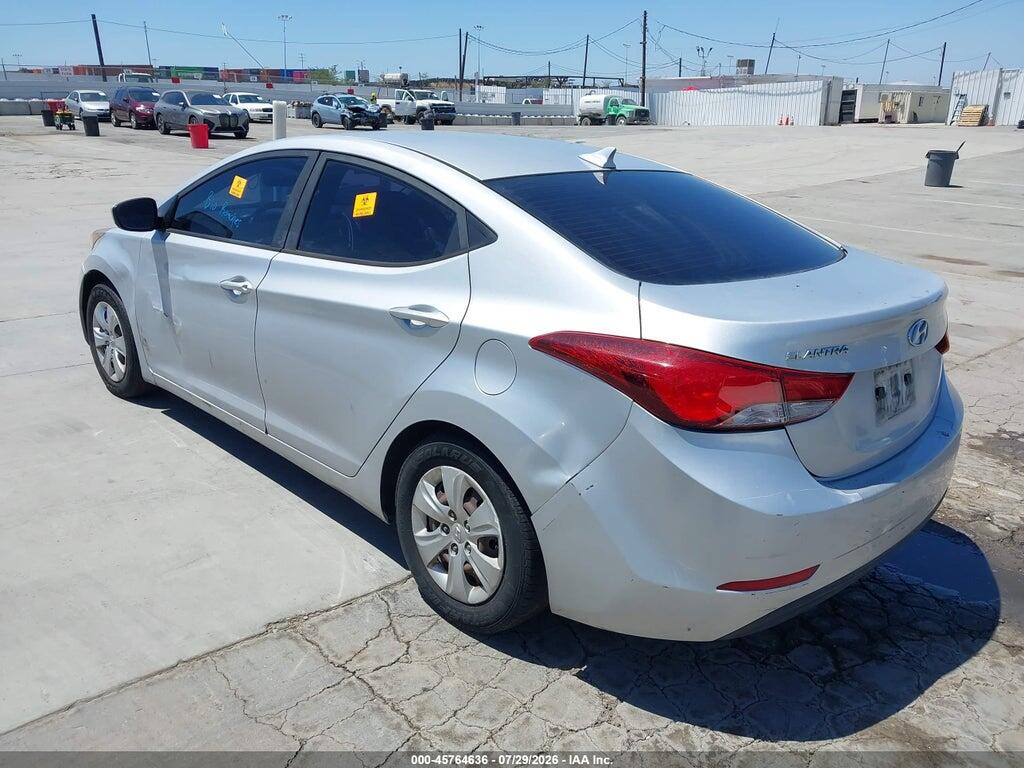 KMHDH4AEXGU475309 2016 HYUNDAI ELANTRA photo no. 3