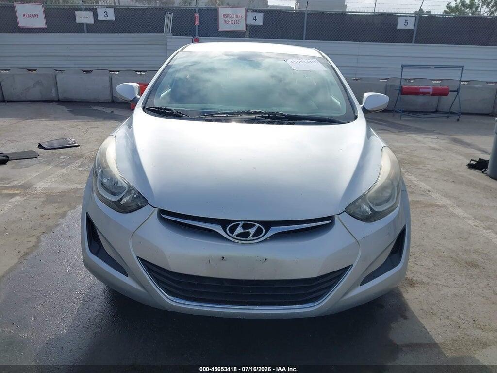 5NPDH4AE9GH789547 2016 HYUNDAI ELANTRA photo no. 12