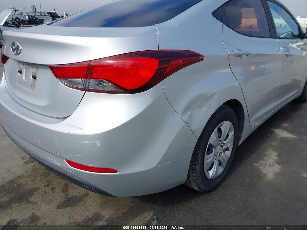 5NPDH4AE9GH789547 2016 HYUNDAI ELANTRA photo no. 6