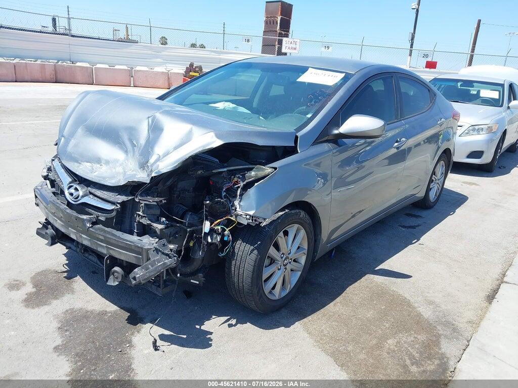 KMHDH4AE7GU622069 2016 HYUNDAI ELANTRA photo no. 2
