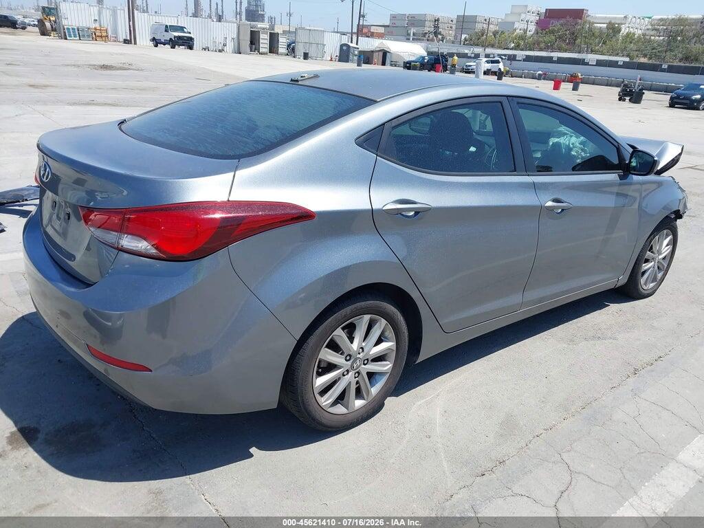 KMHDH4AE7GU622069 2016 HYUNDAI ELANTRA photo no. 4
