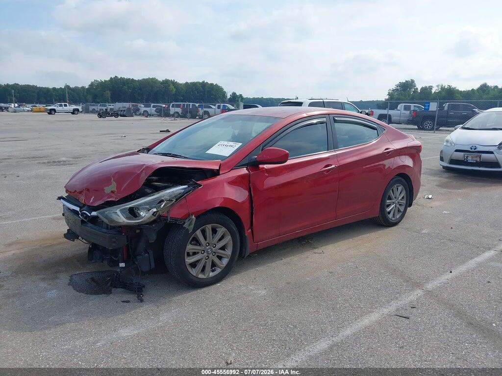 KMHDH4AE3GU623381 2016 HYUNDAI ELANTRA photo no. 2