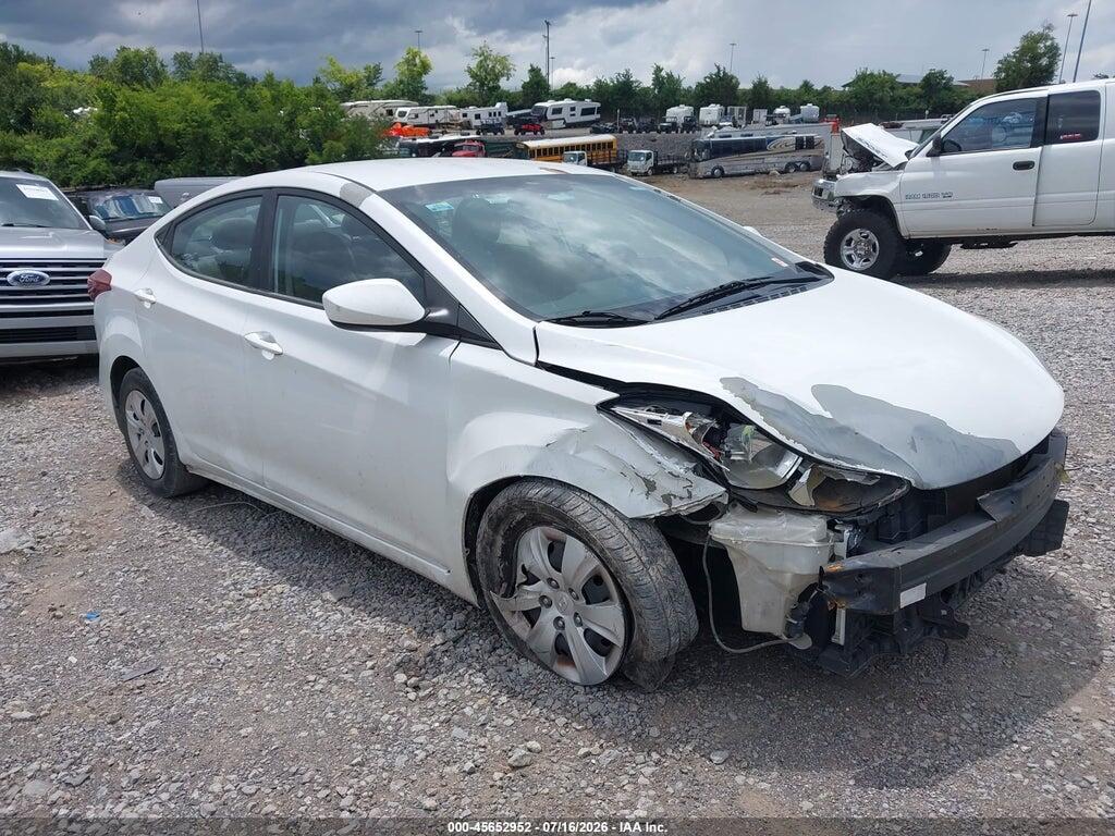 5NPDH4AE2GH787185 2016 HYUNDAI ELANTRA photo no. 1