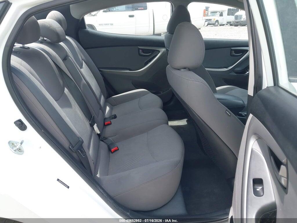 5NPDH4AE2GH787185 2016 HYUNDAI ELANTRA photo no. 8