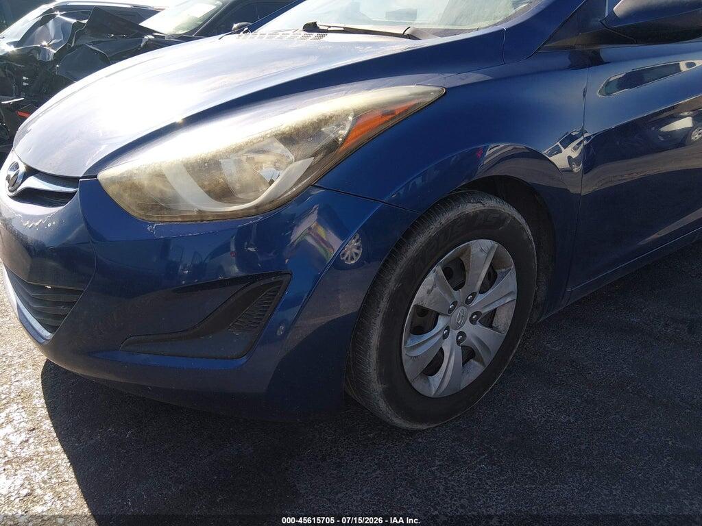 5NPDH4AE7GH664661 2016 HYUNDAI ELANTRA photo no. 6