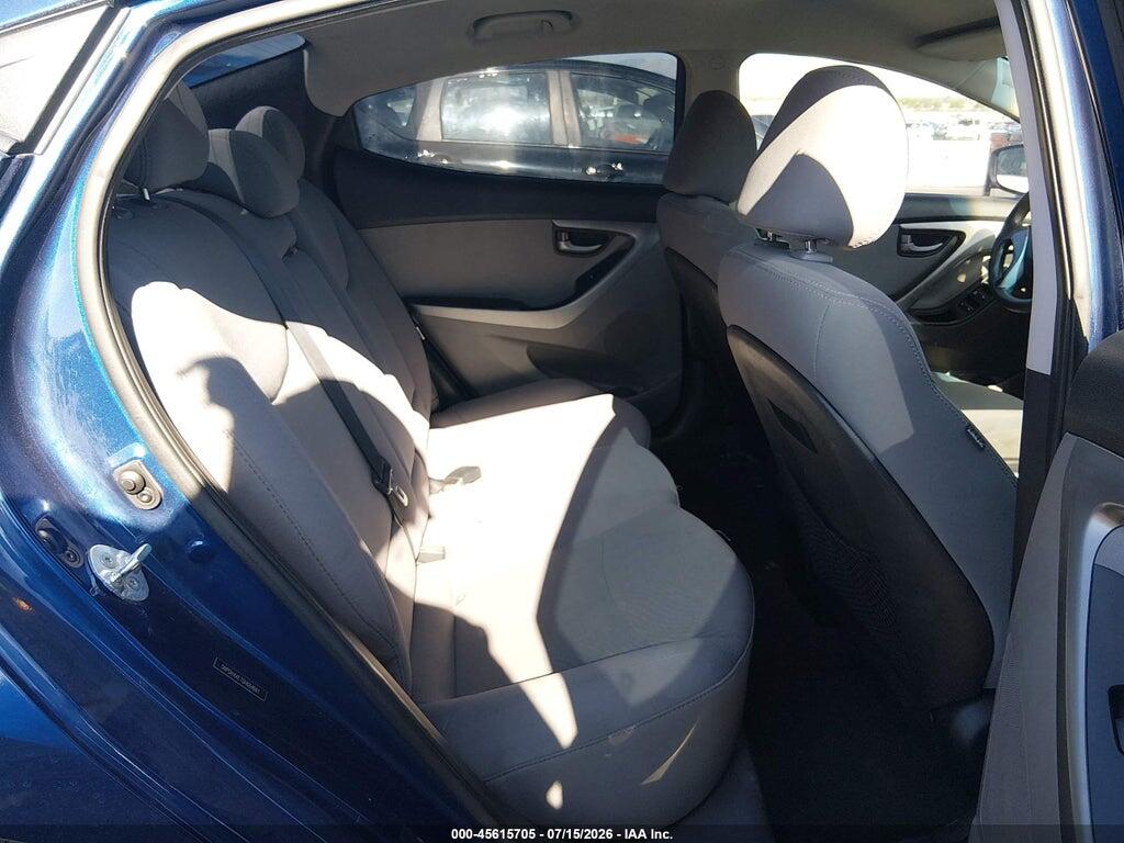 5NPDH4AE7GH664661 2016 HYUNDAI ELANTRA photo no. 8