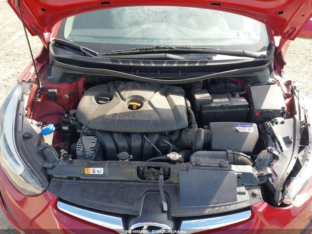 KMHDH4AEXGU588063 2016 HYUNDAI ELANTRA photo no. 10