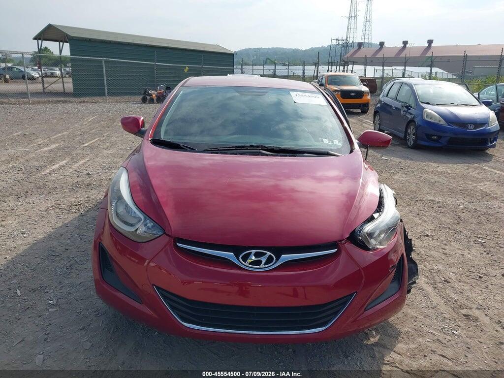 KMHDH4AEXGU588063 2016 HYUNDAI ELANTRA photo no. 12