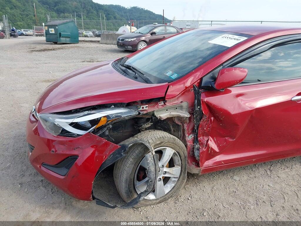 KMHDH4AEXGU588063 2016 HYUNDAI ELANTRA photo no. 6