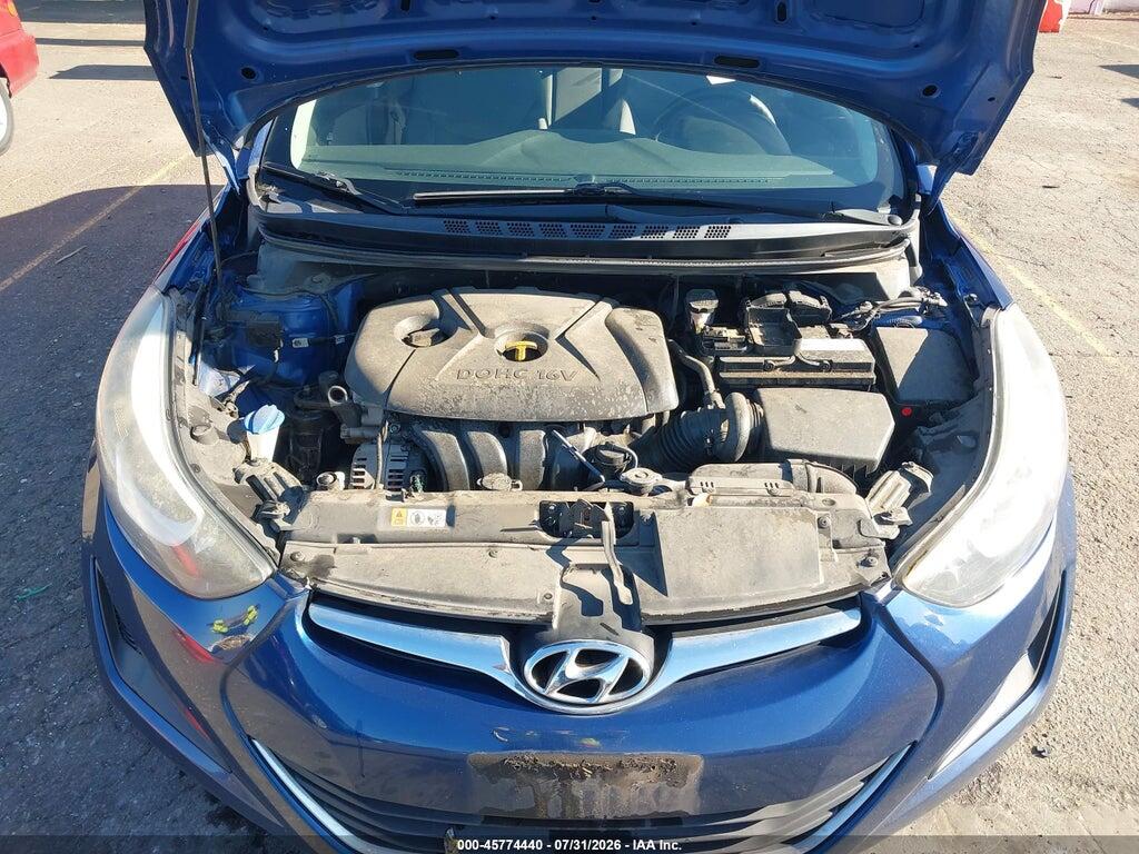 5NPDH4AE2GH700417 2016 HYUNDAI ELANTRA photo no. 10