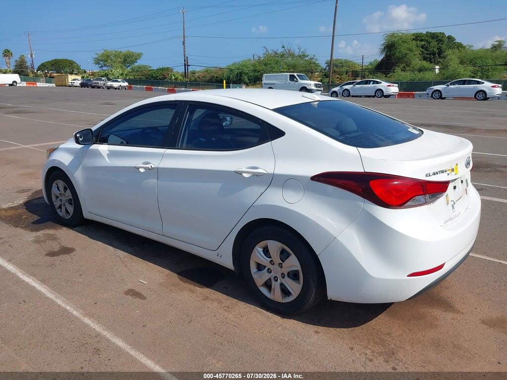 5NPDH4AE5GH740118 2016 HYUNDAI ELANTRA photo no. 3