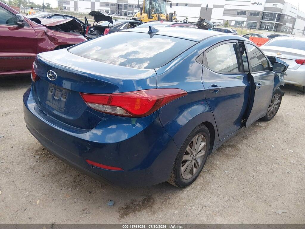 KMHDH4AE4GU503976 2016 HYUNDAI ELANTRA photo no. 4
