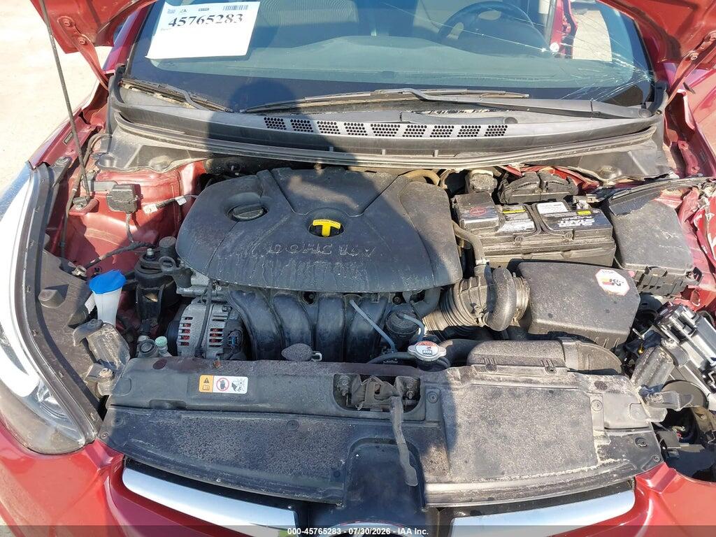 5NPDH4AEXGH765290 2016 HYUNDAI ELANTRA photo no. 10