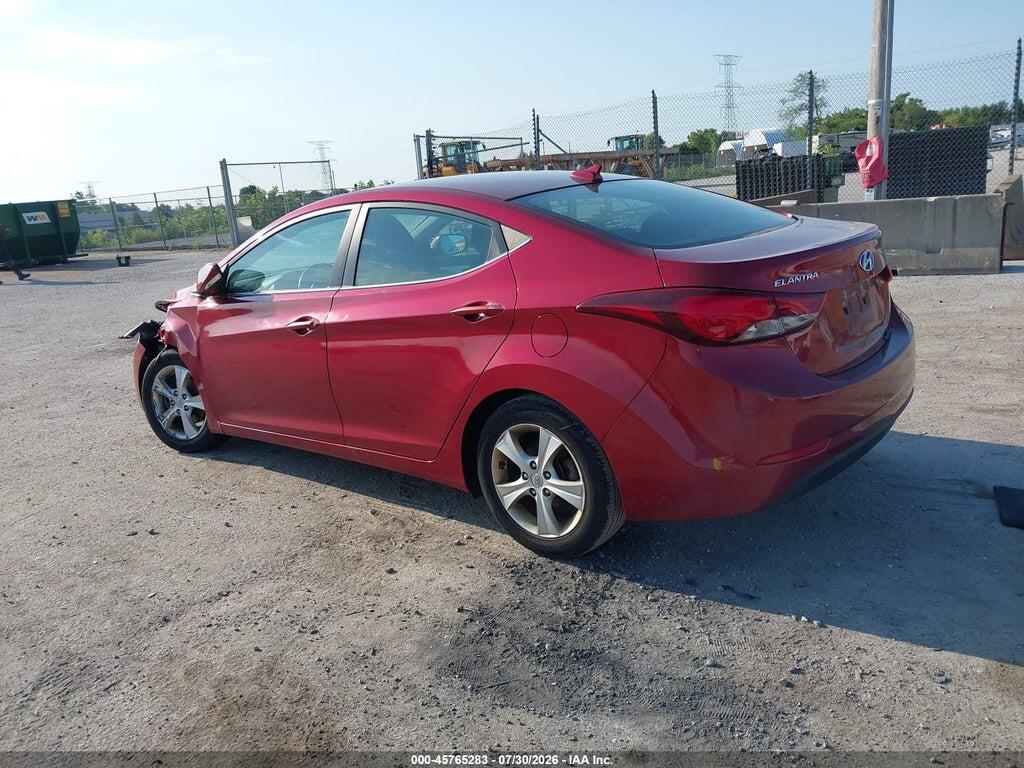 5NPDH4AEXGH765290 2016 HYUNDAI ELANTRA photo no. 3