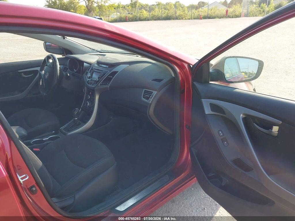 5NPDH4AEXGH765290 2016 HYUNDAI ELANTRA photo no. 5