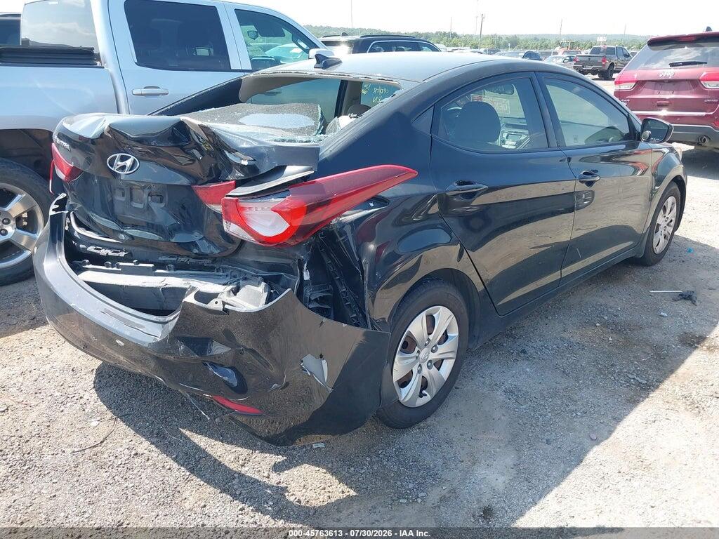KMHDH4AE2GU545434 2016 HYUNDAI ELANTRA photo no. 4