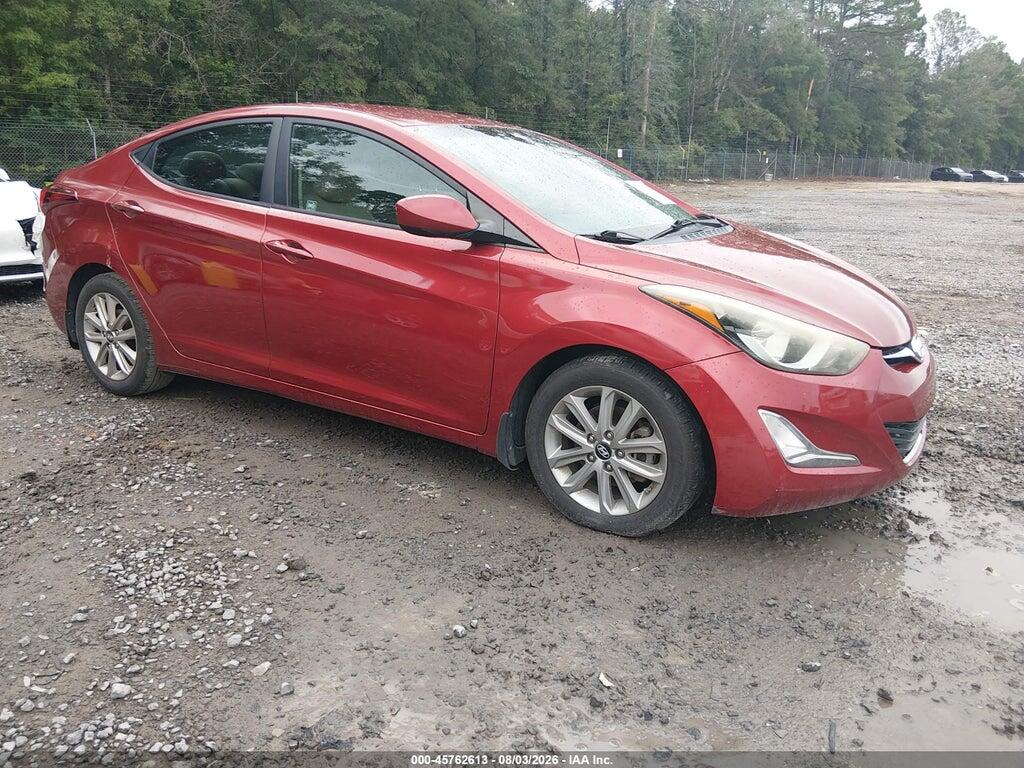 5NPDH4AE5GH681619 2016 HYUNDAI ELANTRA photo no. 1