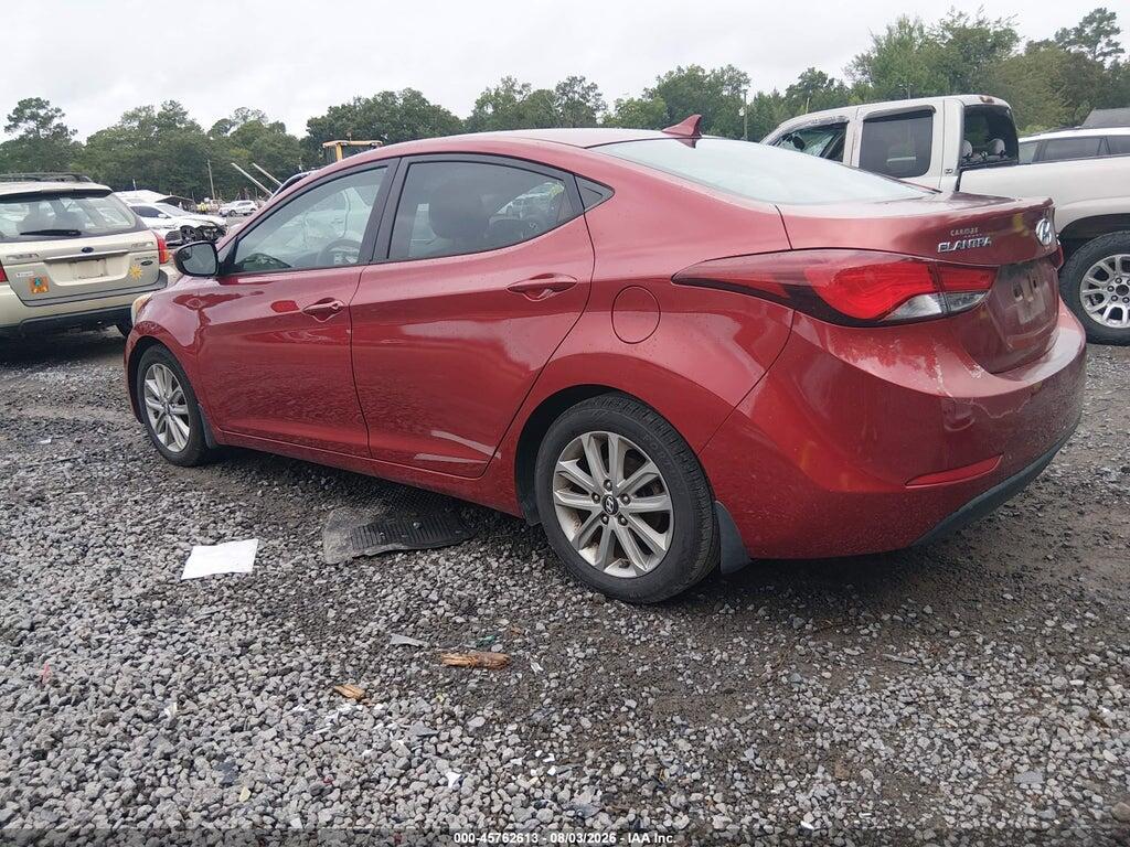 5NPDH4AE5GH681619 2016 HYUNDAI ELANTRA photo no. 3