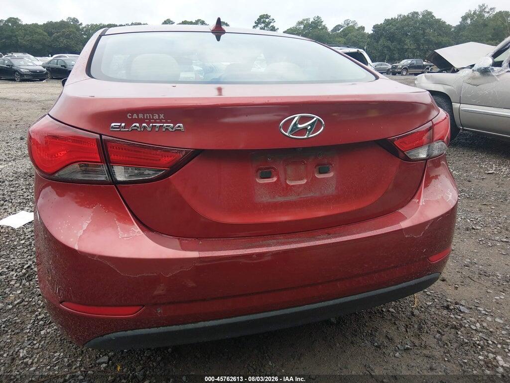 5NPDH4AE5GH681619 2016 HYUNDAI ELANTRA photo no. 6