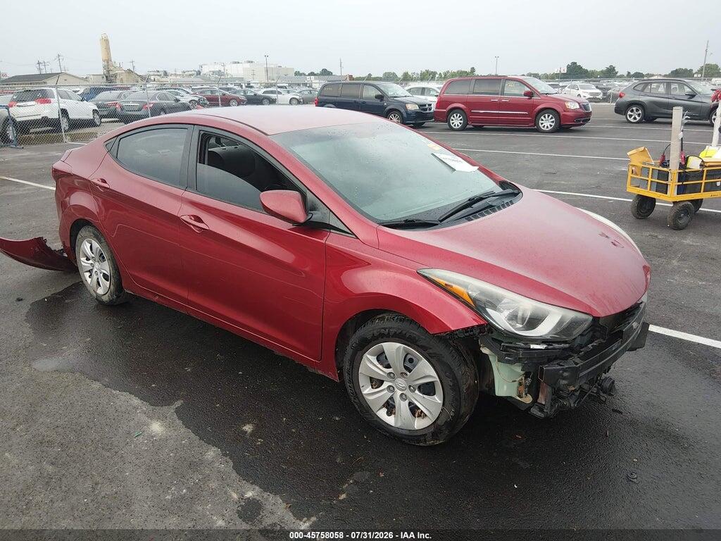 5NPDH4AE1GH702479 2016 HYUNDAI ELANTRA photo no. 1