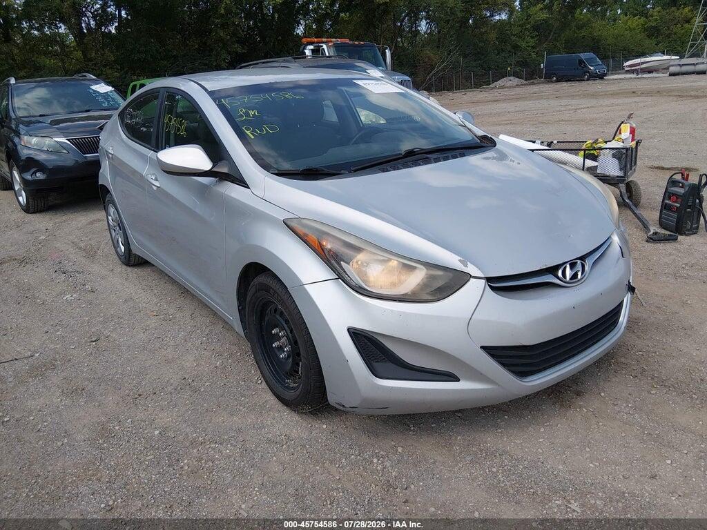 5NPDH4AE3GH750856 2016 HYUNDAI ELANTRA photo no. 1