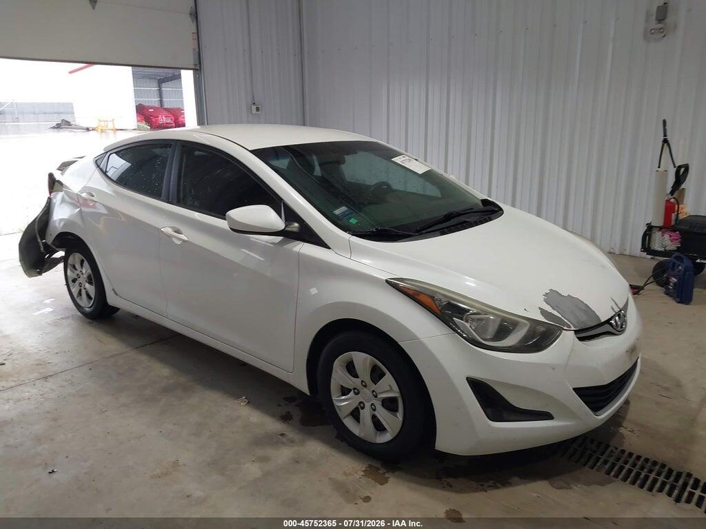 5NPDH4AE2GH752517 2016 HYUNDAI ELANTRA photo no. 1