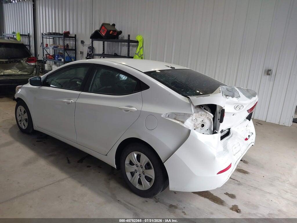 5NPDH4AE2GH752517 2016 HYUNDAI ELANTRA photo no. 3